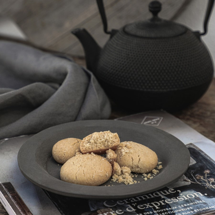 Assiettes apéritives en écogrés Plano, lot de 6 - COSTA NOVA