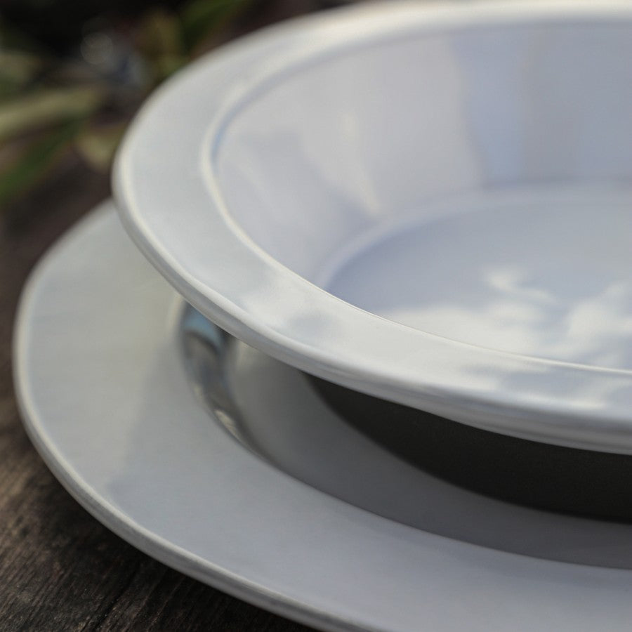Assiettes creuses en écogrés Plano, lot de 6 - COSTA NOVA