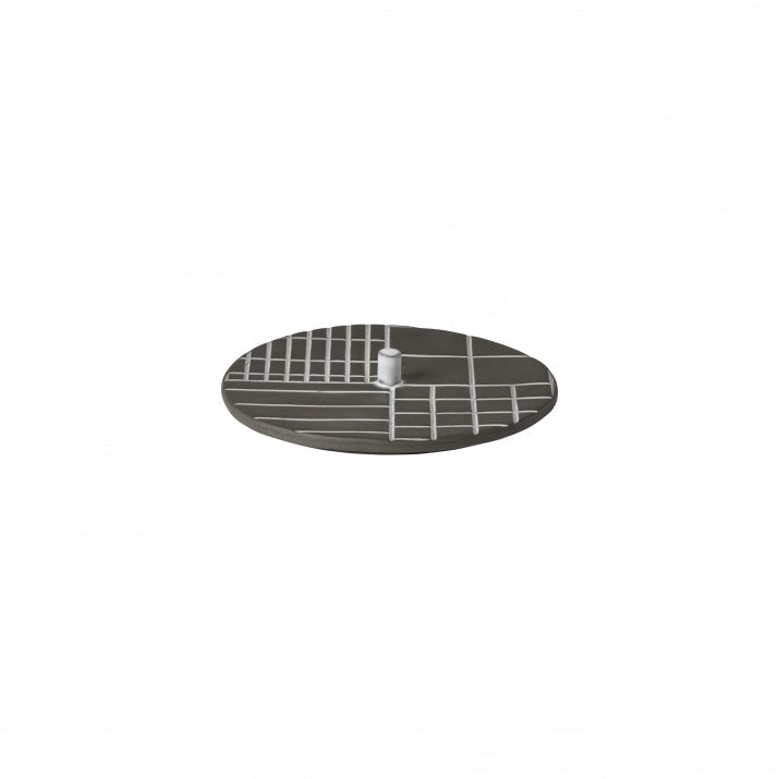 Assiettes de présentation / couvercle en écogrés Plano, lot de 6 - COSTA NOVA