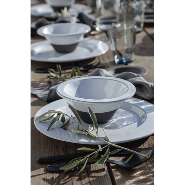 Assiettes plates en écogrés Plano, lot de 6 - COSTA NOVA