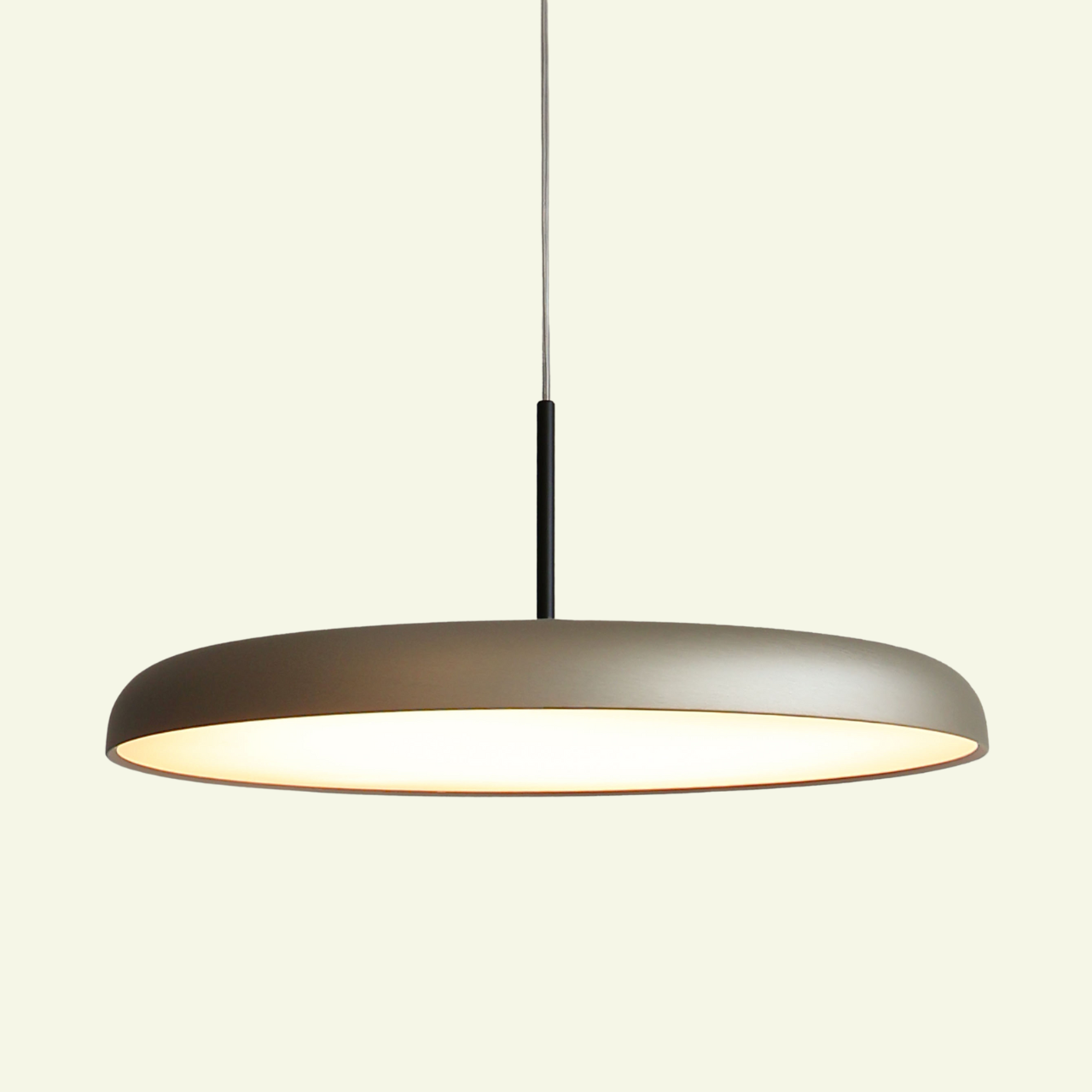 Suspension ronde en aluminium ZERO S/M/L - LUMEN CENTER
