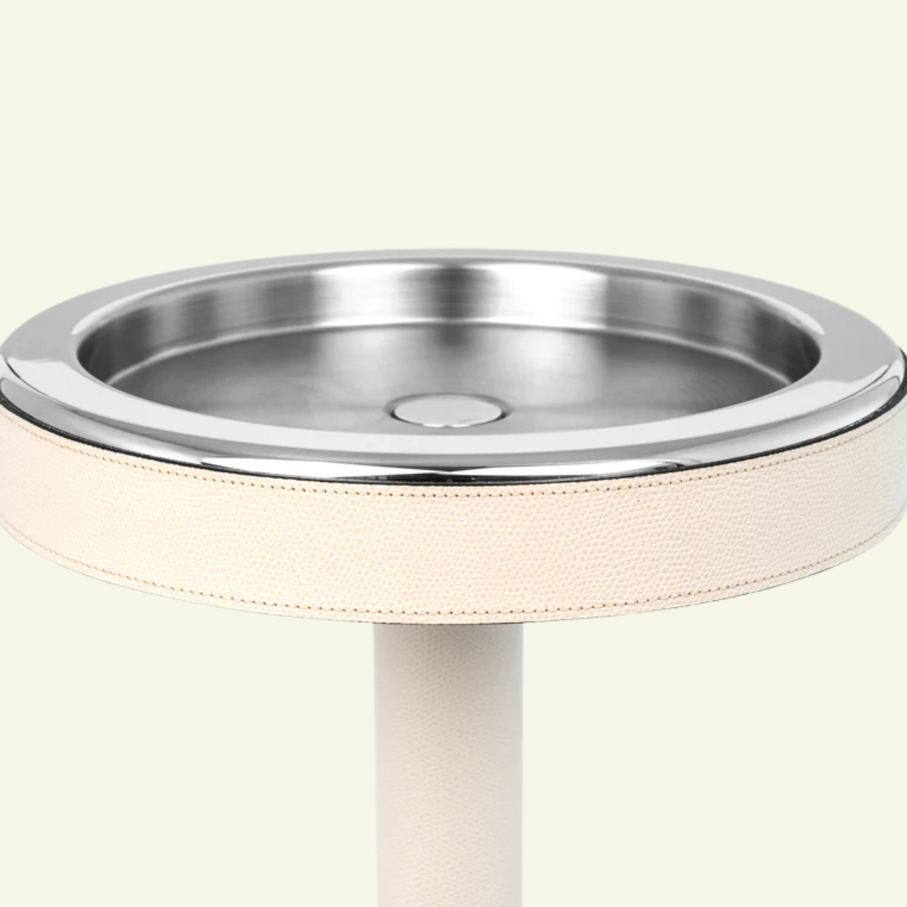 Support pour seau à glace en cuir - PINETTI