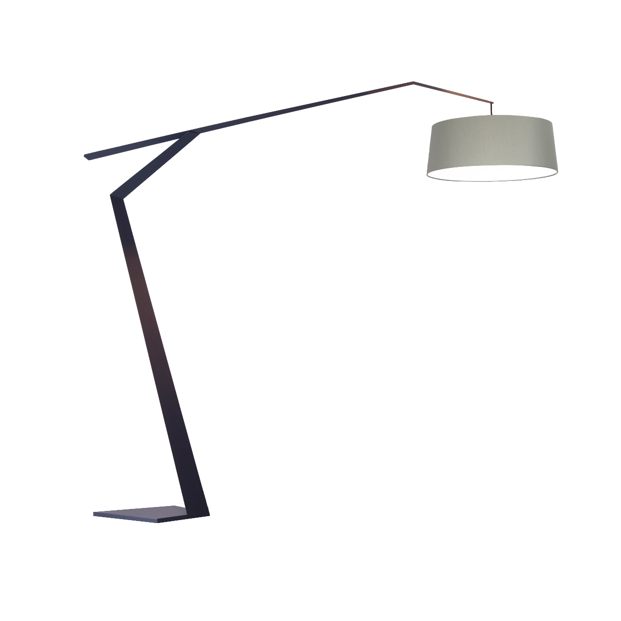 Lampadaire design en métal laqué GRUS - LUMEN CENTER