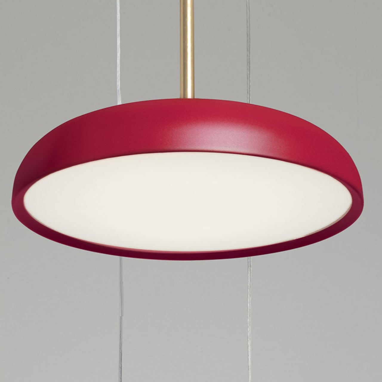 Suspension ronde en aluminium ZERO S/M/L - LUMEN CENTER