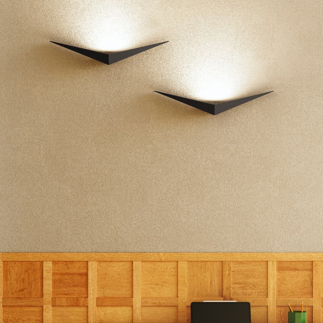 Applique en aluminium Eagle - LUMEN CENTER - La Maison MilanaiseEAGL106LBlant Mat 106