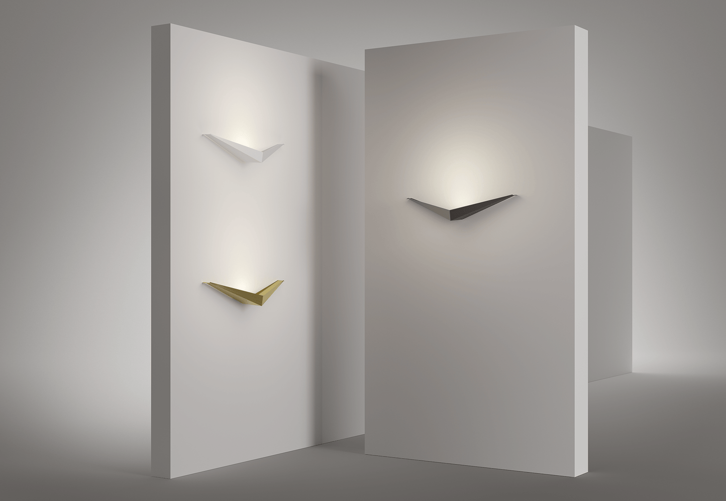 Applique en aluminium Eagle - LUMEN CENTER - La Maison MilanaiseEAGL106LBlant Mat 106