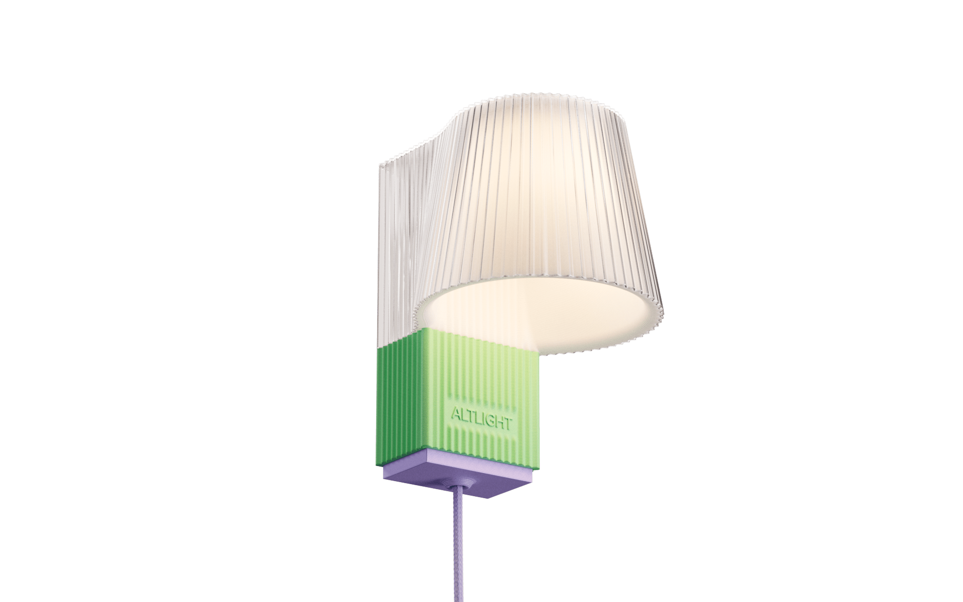 Applique Murale ALT Light S – Design durable & audacieux - ALT LIGHT - La Maison MilanaiseALTLIGHTS - 3Vert/VioletTransparent