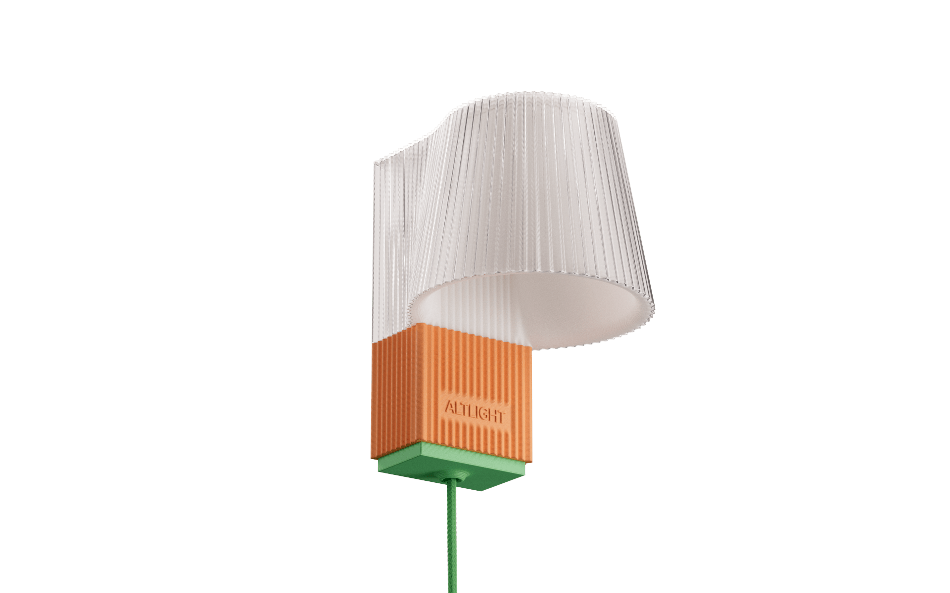 Applique Murale ALT Light S – Design durable & audacieux - ALT LIGHT - La Maison MilanaiseALTLIGHTS - 5Orange/VertTransparent