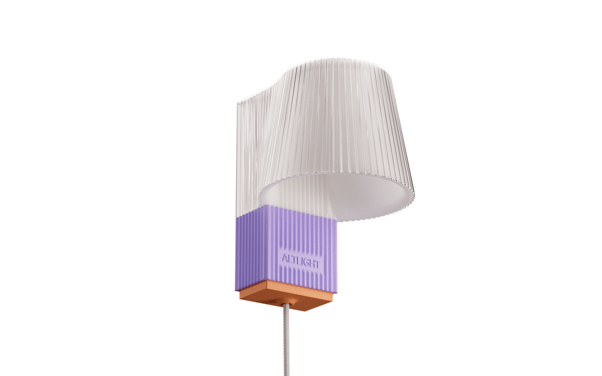 Applique Murale ALT Light S – Design durable & audacieux - ALT LIGHT - La Maison MilanaiseALTLIGHTS - 1Violet/OrangeTransparent