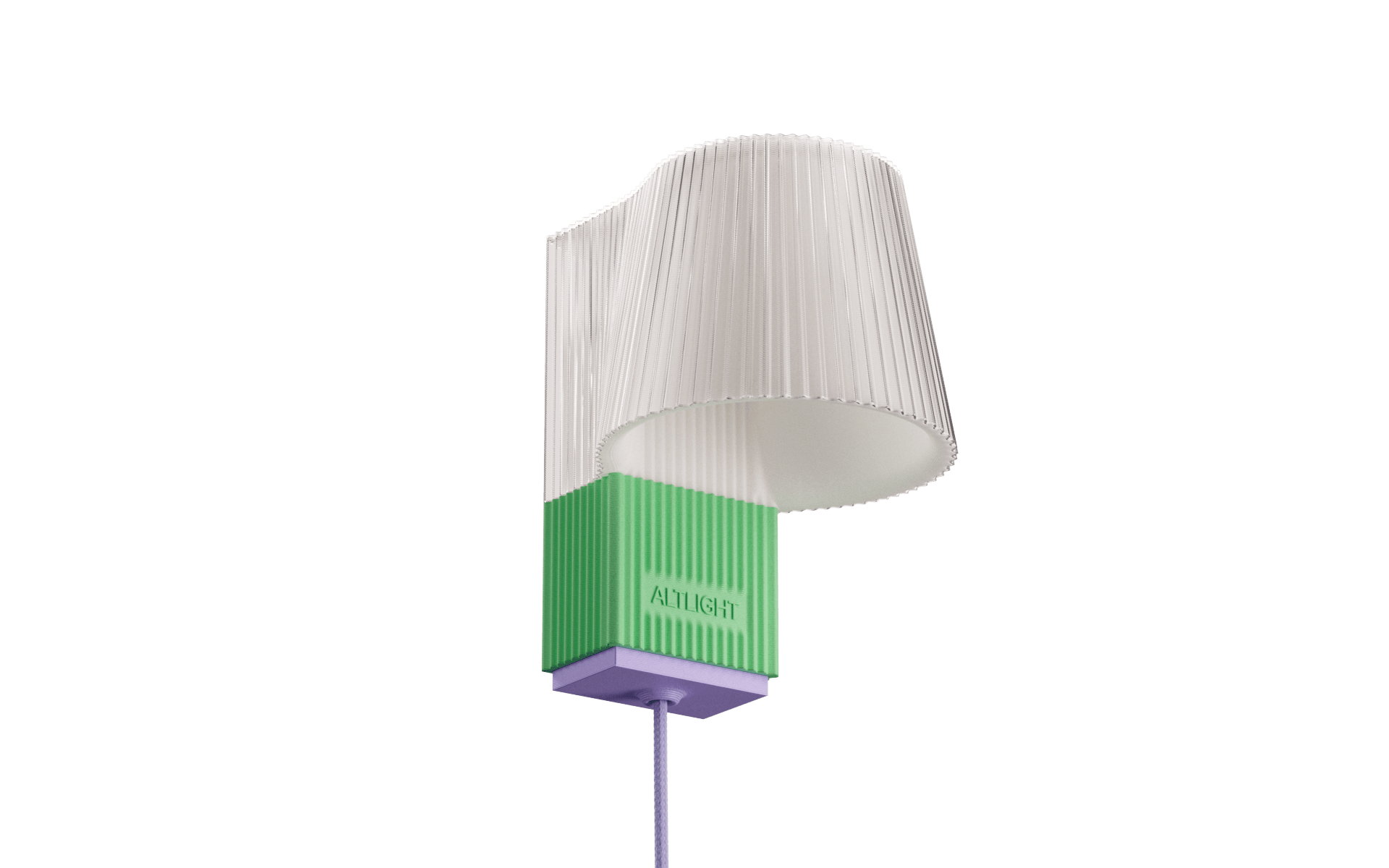 Applique Murale ALT Light S – Design durable & audacieux - ALT LIGHT - La Maison MilanaiseALTLIGHTS - 3Vert/VioletTransparent