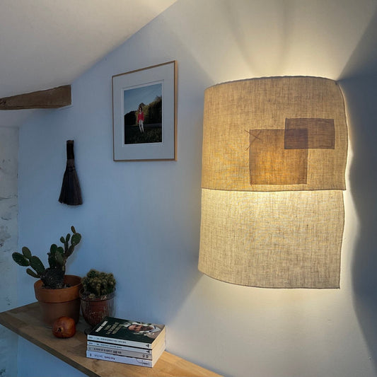 Applique murale APLASME – Lin naturel et lumière douce - STUDIO ECHO - La Maison MilanaiseAPPAPLASME - 22