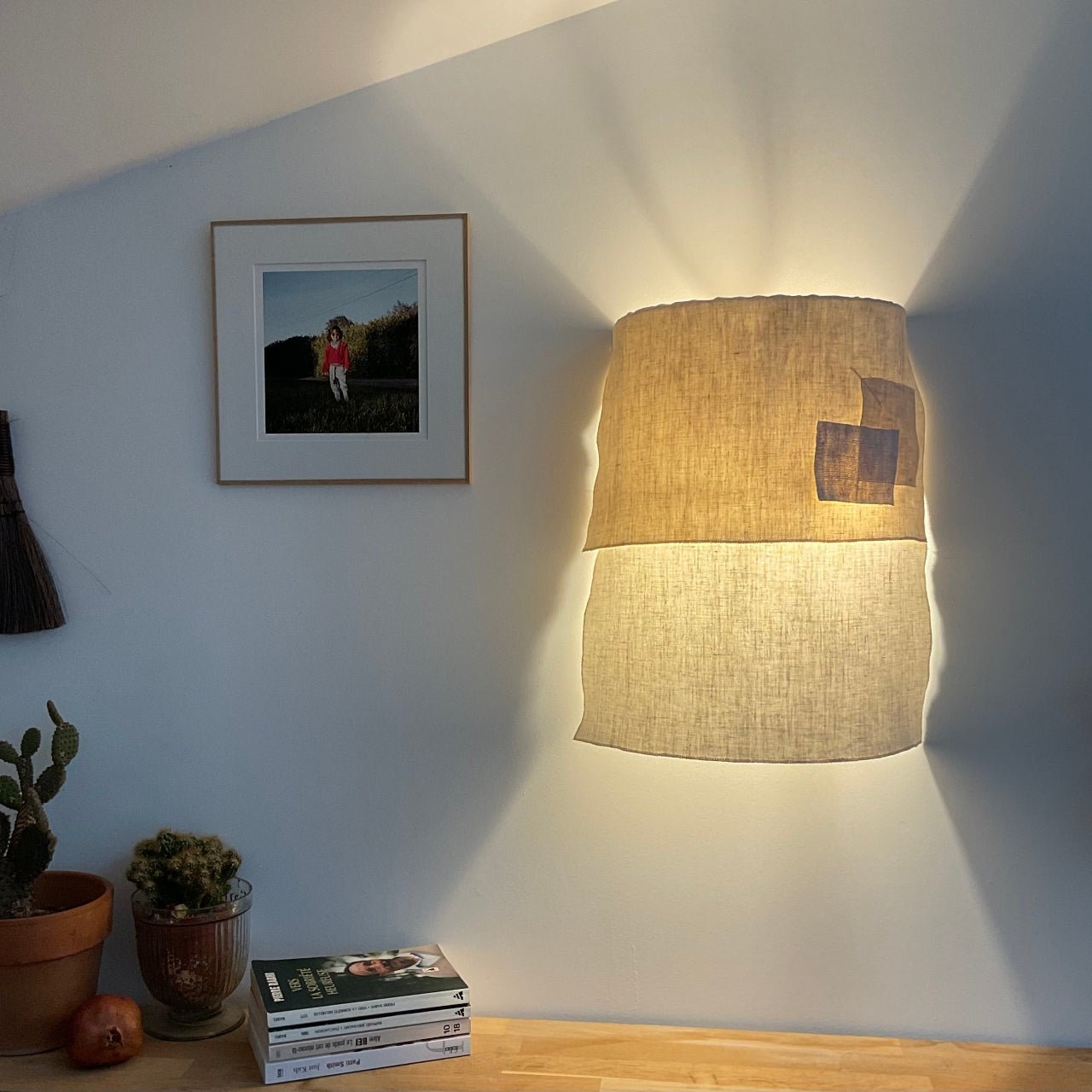 Applique murale APLASME – Lin naturel et lumière douce - STUDIO ECHO - La Maison MilanaiseAPPAPLASME - 11