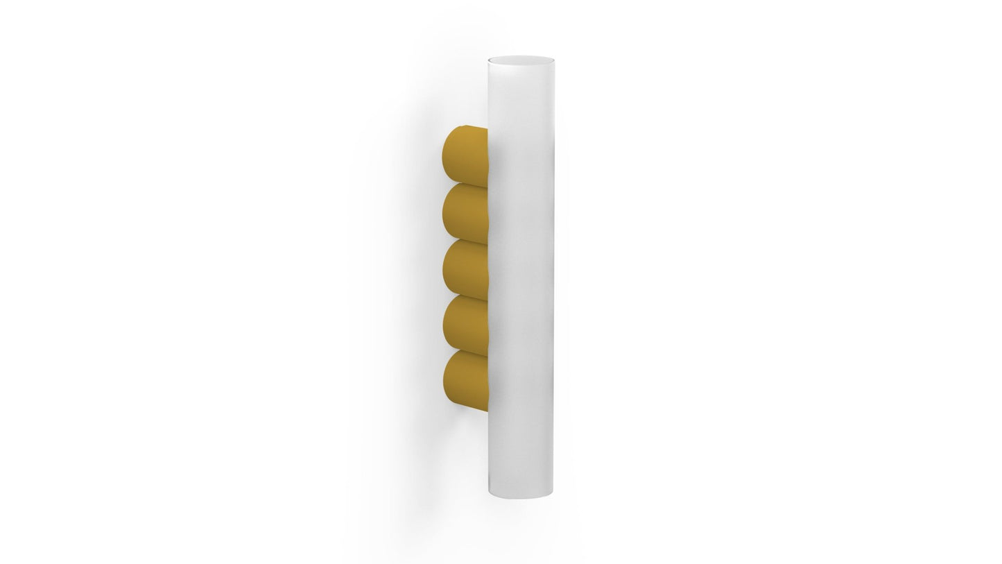 Applique murale cinq tubes en métal Multitude 5 - MATIERE GRISE - La Maison MilanaiseAPPLIQUEMULTITUDE - 34Laiton 230