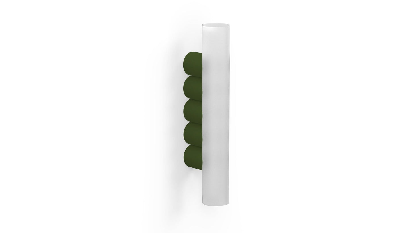 Applique murale cinq tubes en métal Multitude 5 - MATIERE GRISE - La Maison MilanaiseAPPLIQUEMULTITUDE - 28Kaki 122