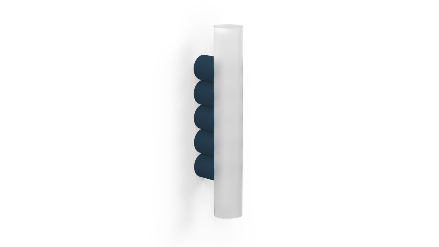 Applique murale cinq tubes en métal Multitude 5 - MATIERE GRISE - La Maison MilanaiseAPPLIQUEMULTITUDE - 8Denim 007