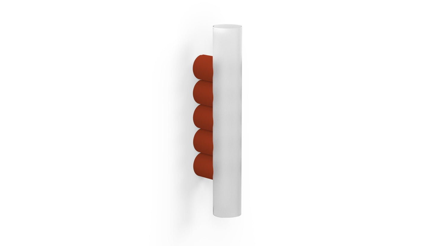 Applique murale cinq tubes en métal Multitude 5 - MATIERE GRISE - La Maison MilanaiseAPPLIQUEMULTITUDE - 19Terracotta 142