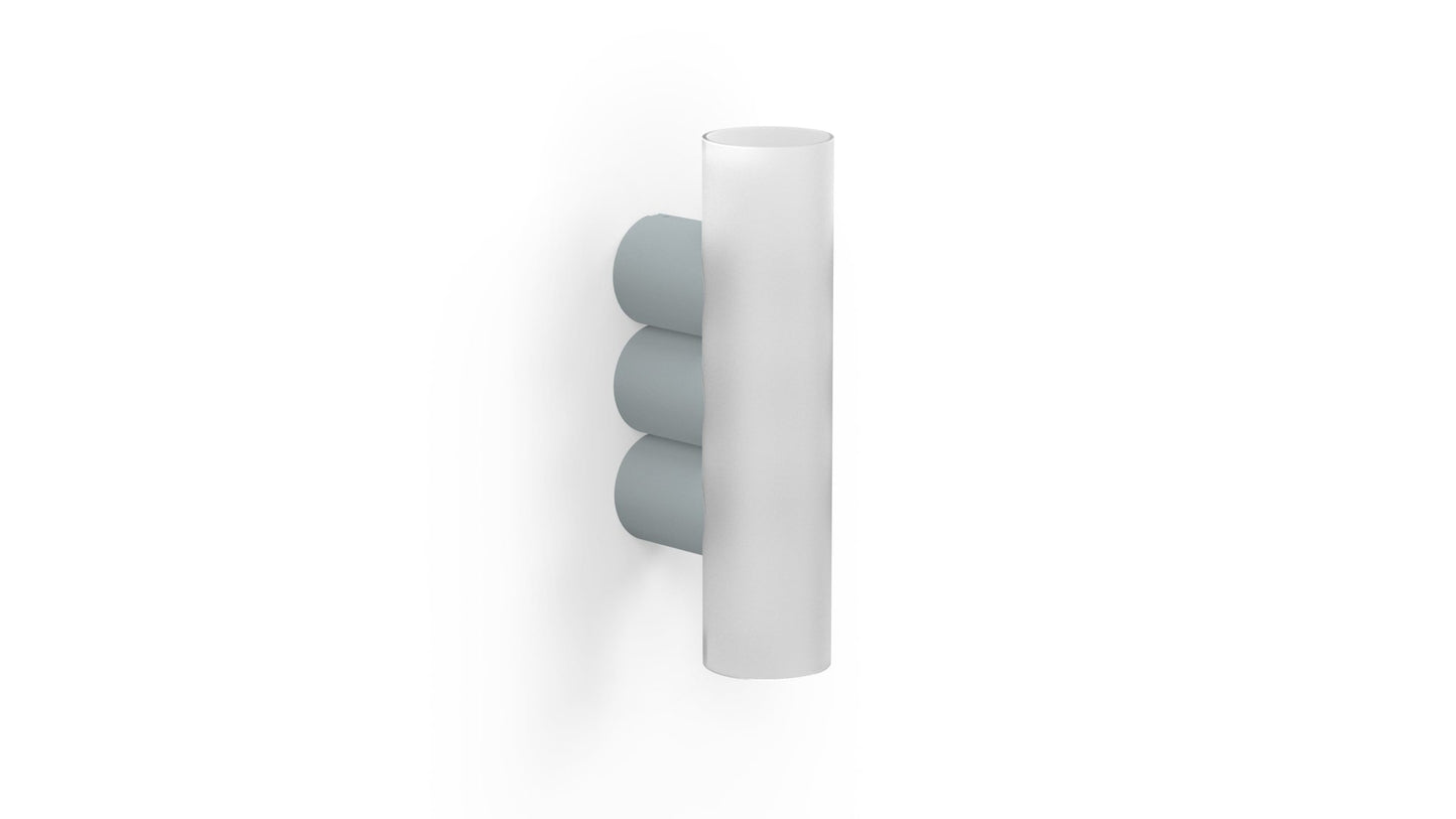 Applique murale trois tubes en métal Multitude 3 - MATIERE GRISE - La Maison MilanaiseAPPLIQUEMULTITUDE - 39Nuage 002