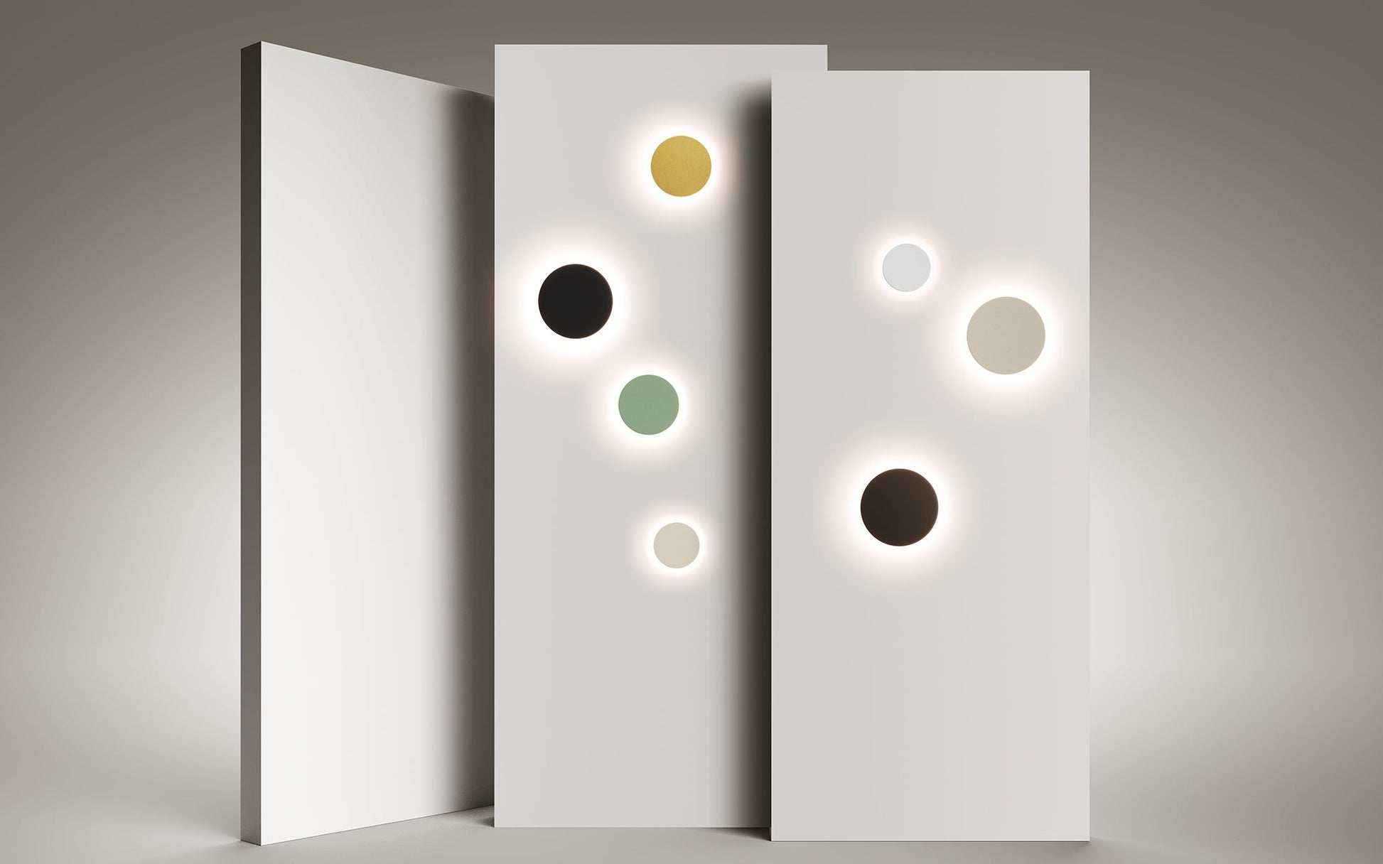 Applique ronde en aluminium laqué Brawall - LUMEN CENTER - La Maison MilanaiseBRAW103S27S Ø16cmNoir 103LED 2700K très chaud