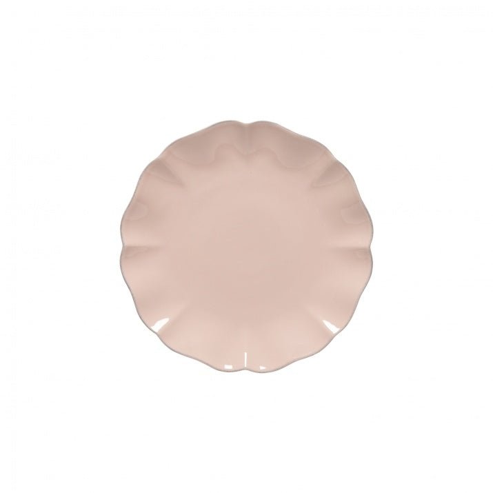 Assiettes à dessert bord à volants en grès fin Rosa, lot de 6 - COSTA NOVA - La Maison MilanaiseDAP221R6 Assiettes à dessert Ø22.4cm H2.5cmRose