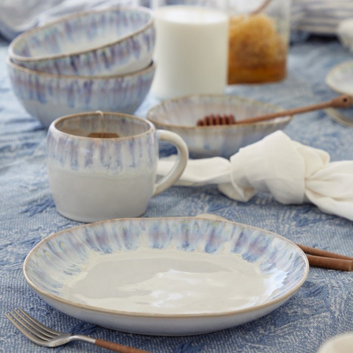 Assiettes à dessert en grès fin Brisa, lot de 6 - COSTA NOVA - La Maison MilanaiseLNP221BLEUBleu