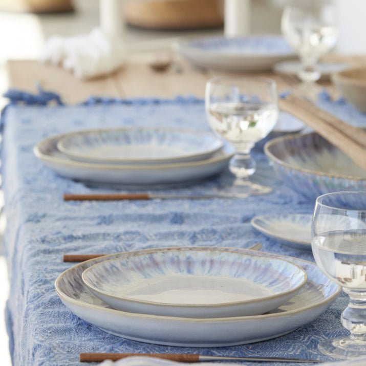 Assiettes à dessert en grès fin Brisa, lot de 6 - COSTA NOVA - La Maison MilanaiseLNP221BLEUBleu