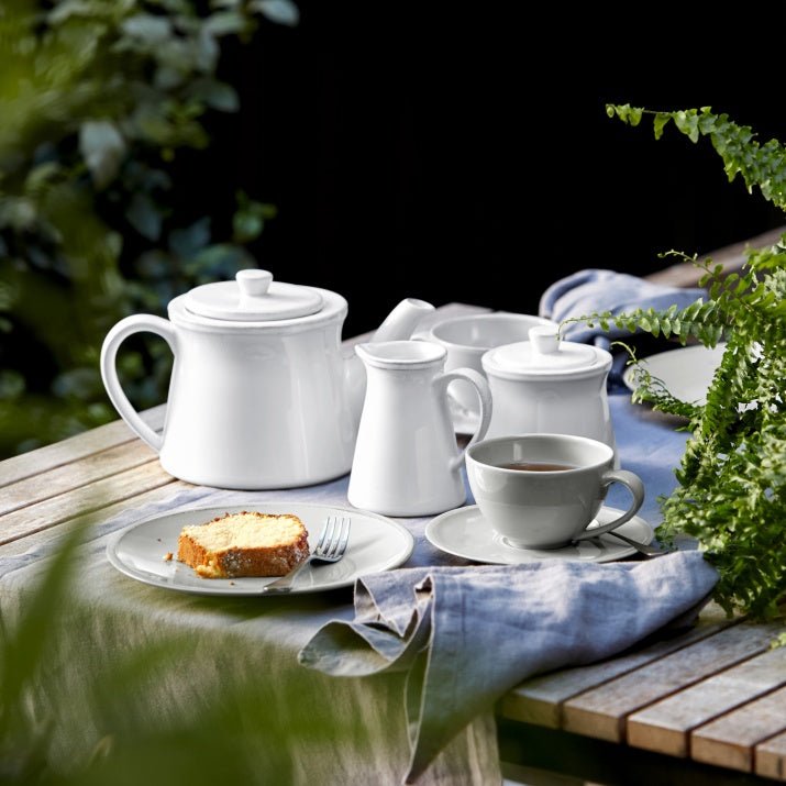 Assiettes à dessert en grés fin Friso, lot de 6 - COSTA NOVA - La Maison MilanaiseFIP221FRISOSGris sauge