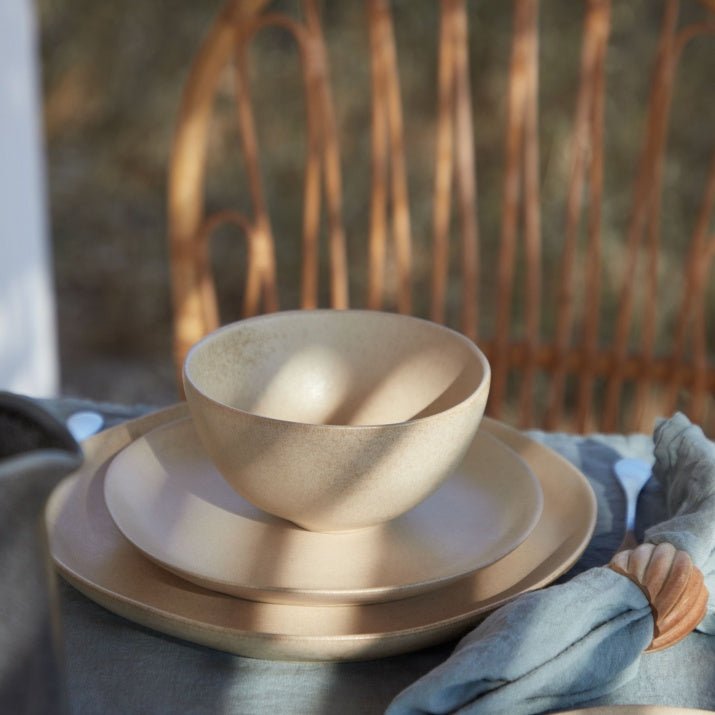 Assiettes à dessert en grés fin Livia, lot de 6 - COSTA NOVA - La Maison MilanaiseLNP221LIVIA - 1Blanc