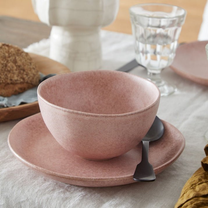 Assiettes à dessert en grés fin Livia, lot de 6 - COSTA NOVA - La Maison MilanaiseLNP221LIVIA - 1Blanc
