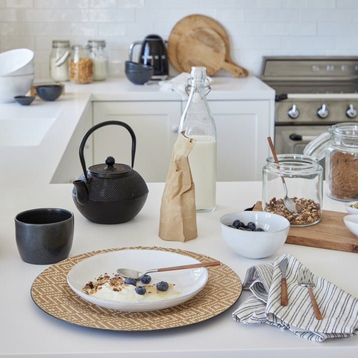 Assiettes à dessert en grés fin Livia, lot de 6 - COSTA NOVA - La Maison MilanaiseLNP221LIVIA - 1Blanc
