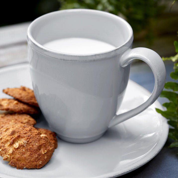 Assiettes apéritives en grés fin Friso, lot de 6 - COSTA NOVA - La Maison MilanaiseFIP161FRISOSGris sauge