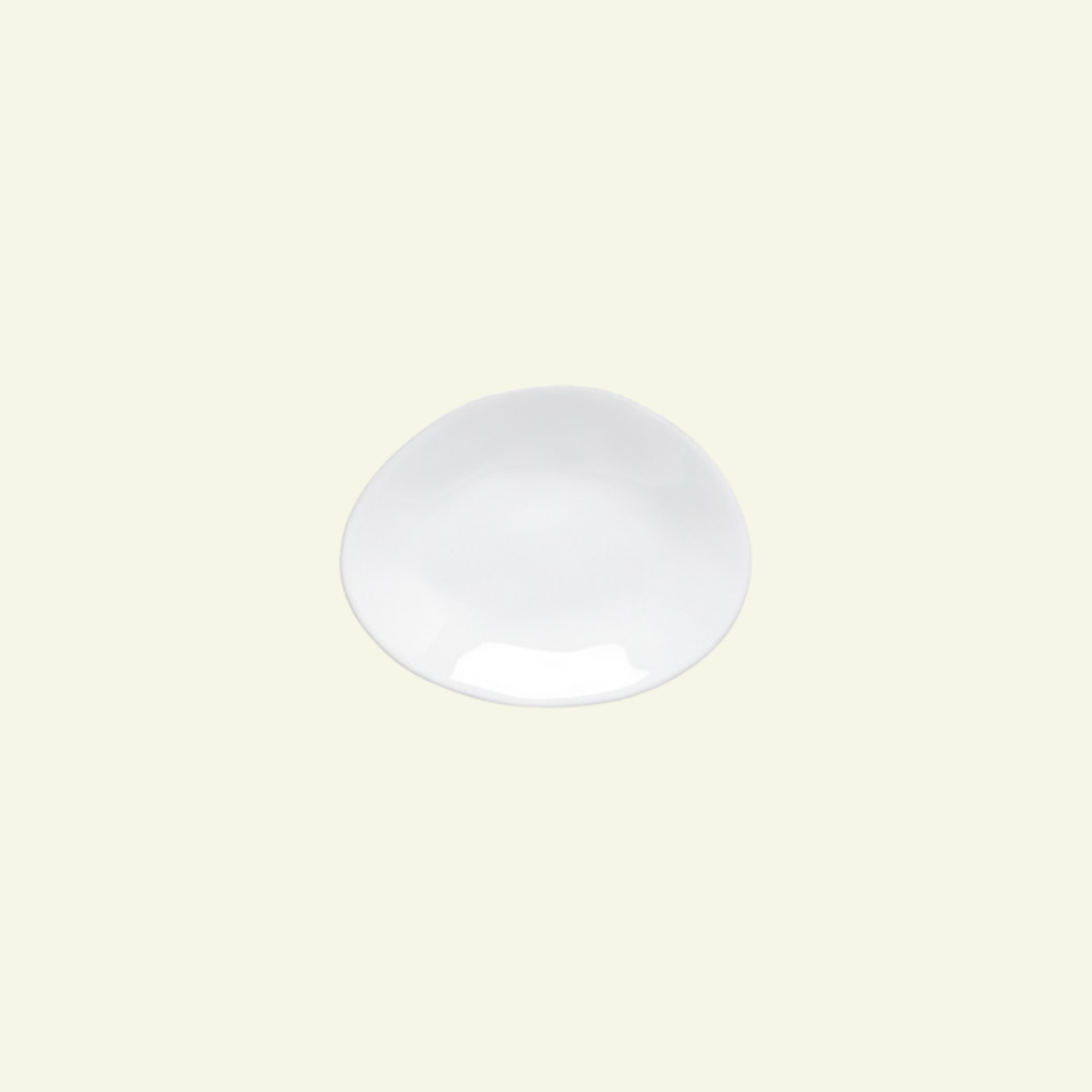Assiettes apéritives ovales en grés fin Livia, lot de 6 - COSTA NOVA - La Maison MilanaiseGOP161LIVIA - 1Blanc