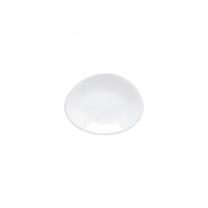 Assiettes apéritives ovales en grés fin Livia, lot de 6 - COSTA NOVA - La Maison MilanaiseGOP161LIVIA - 1Blanc