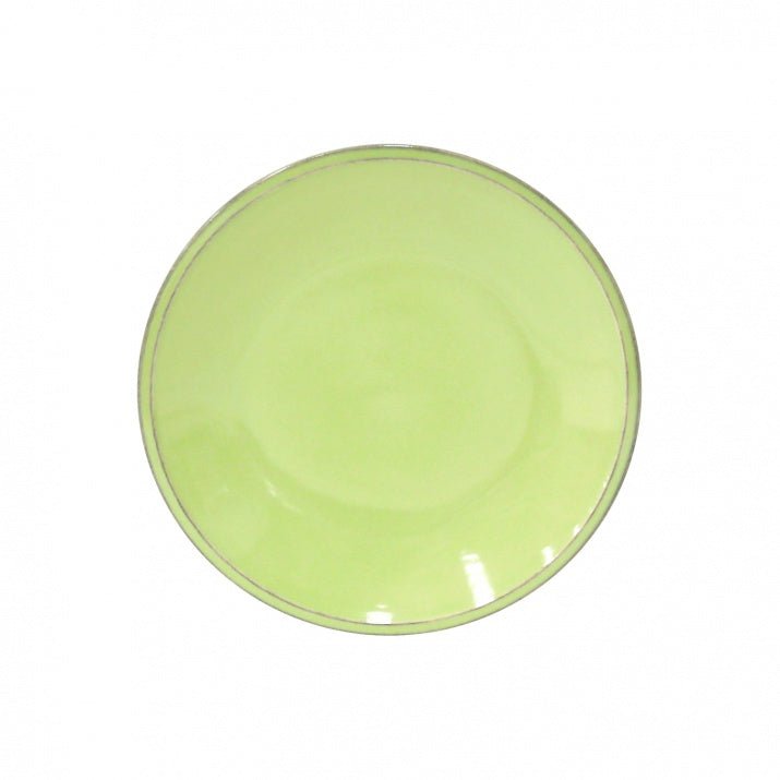 Assiettes plates en grés fin Friso, lot de 6 - COSTA NOVA - La Maison MilanaiseFIP281FRISO - 4Vert anis