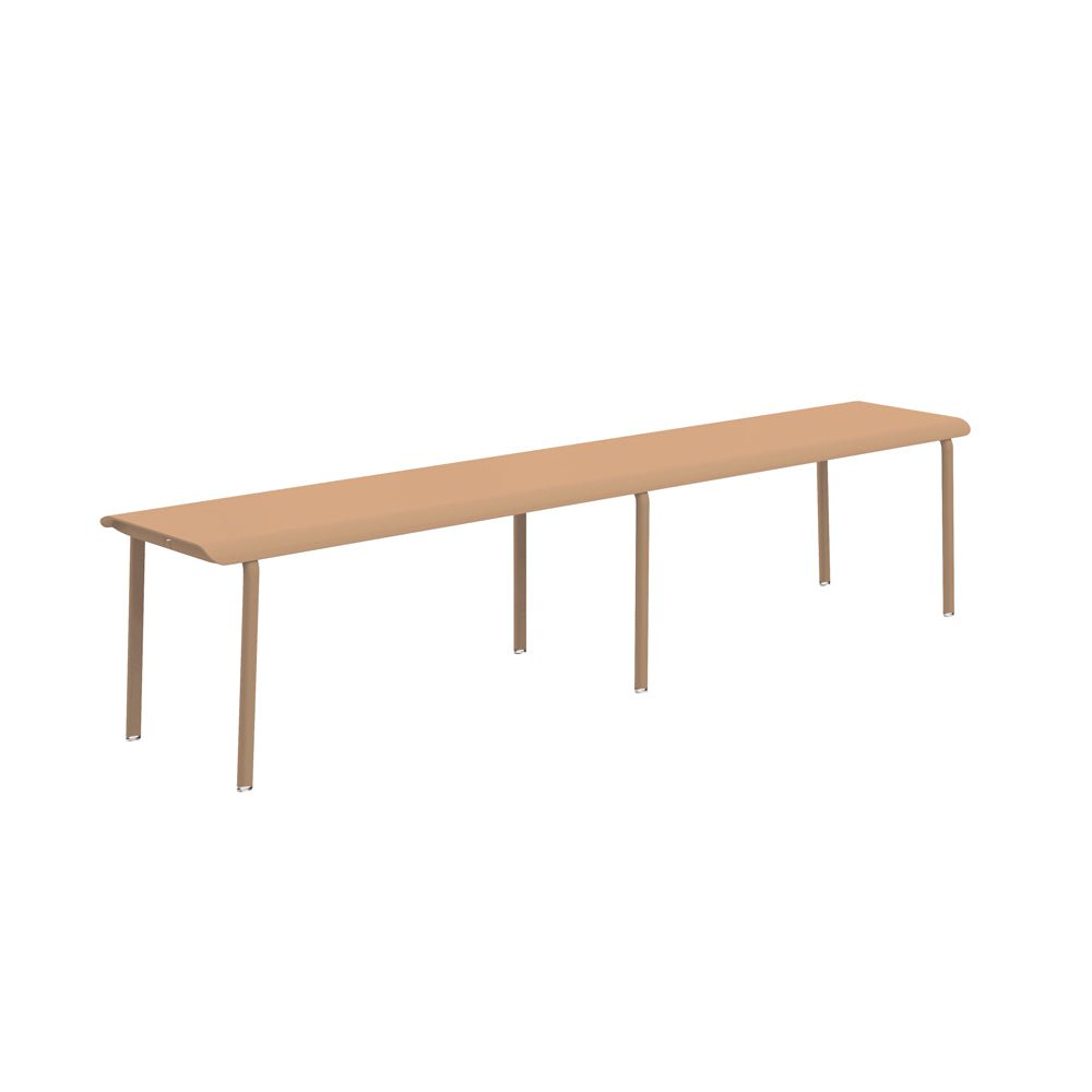 Banc en aluminium Design et fabrication française - ALLURE D'AZUR - La Maison Milanaise582204AMPHOREAmphore4 Personnes : 200x40xH45cm