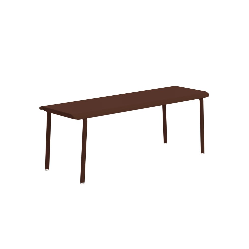 Banc en aluminium Design et fabrication française - ALLURE D'AZUR - La Maison Milanaise582017ROUILLERouille2 Personnes : 120x40xH45cm