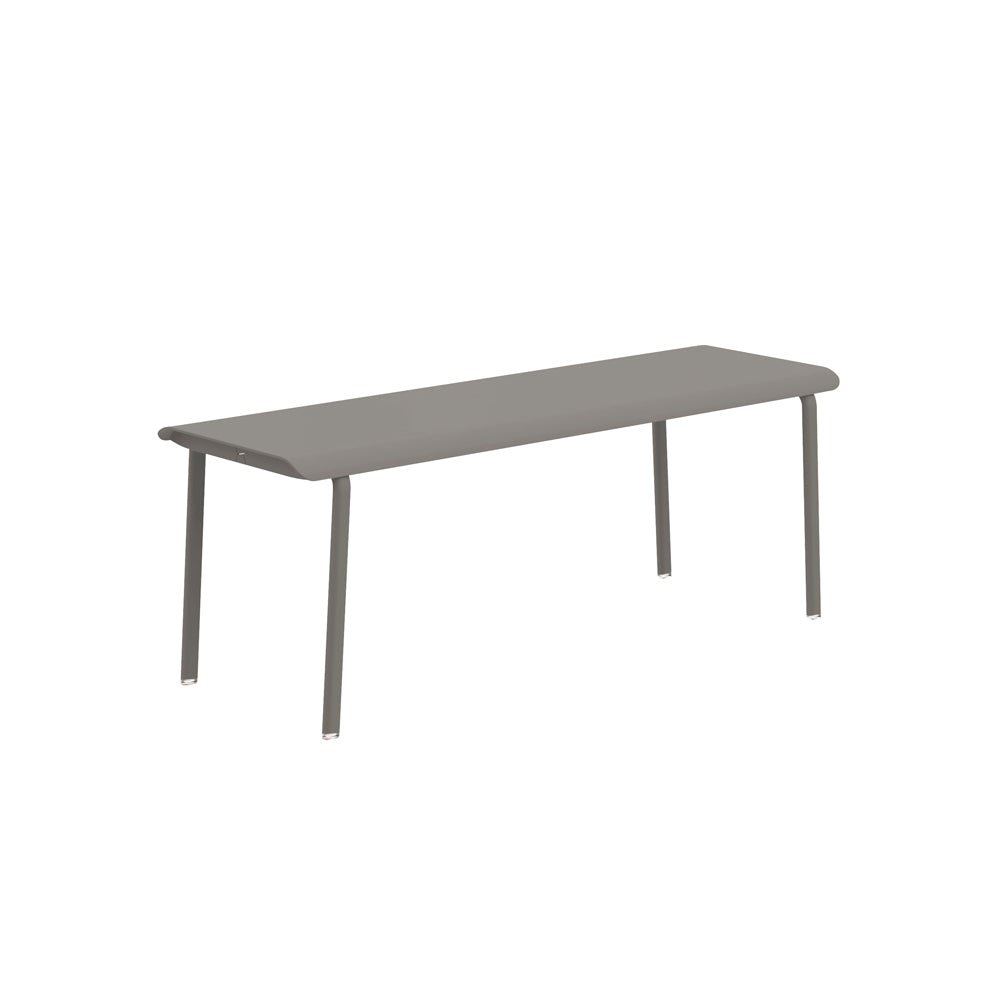 Banc en aluminium Design et fabrication française - ALLURE D'AZUR - La Maison Milanaise582017GALETGalet2 Personnes : 120x40xH45cm
