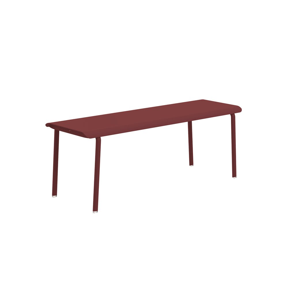 Banc en aluminium Design et fabrication française - ALLURE D'AZUR - La Maison Milanaise582017BDXBordeaux2 Personnes : 120x40xH45cm