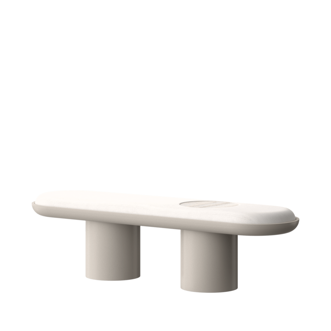 Banc LIVIA – Minimalisme sculptural & raffinement minéral - ULTRA MOBILI - La Maison MilanaisePLV150