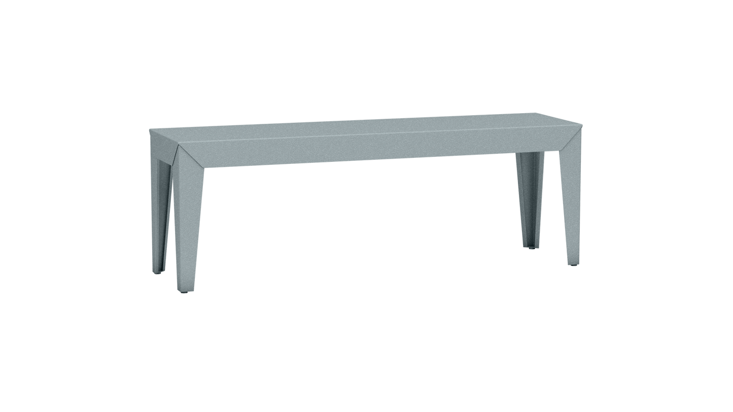 Banc rectangulaire en aluminium 130cm Zef - MATIERE GRISE - La Maison MilanaiseNuage 002Fuselés