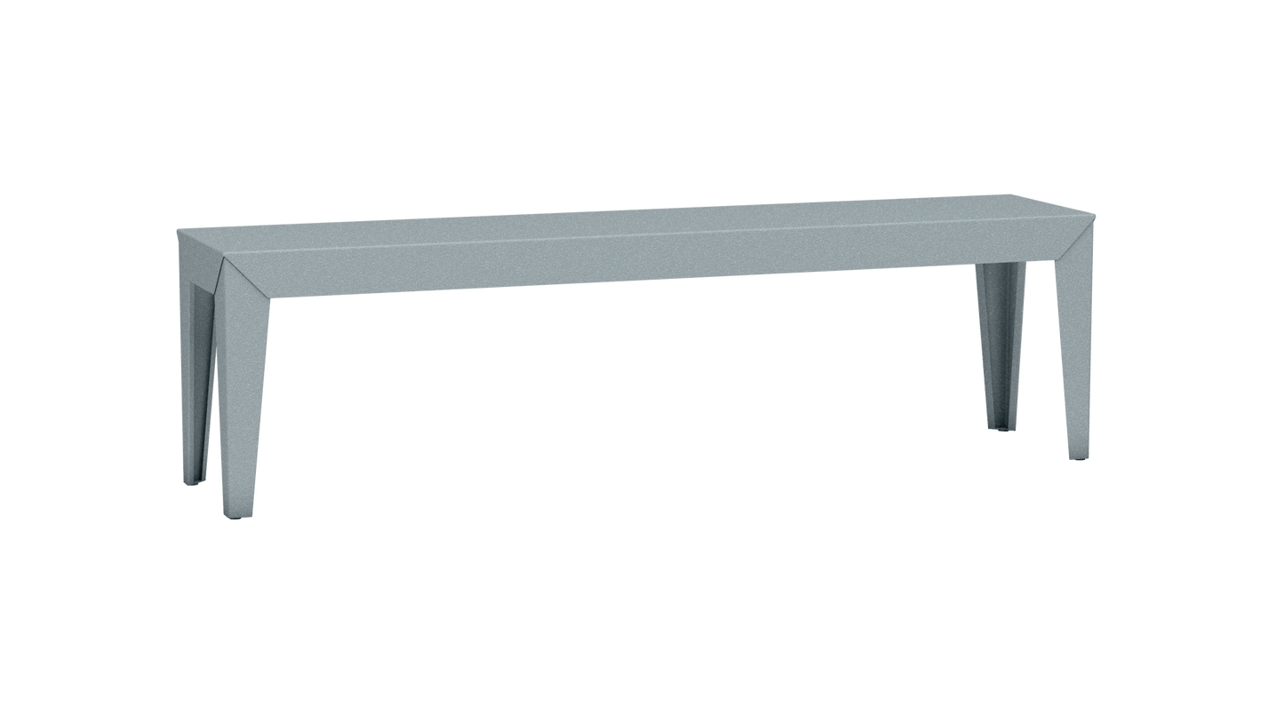 Banc rectangulaire en aluminium 160cm Zef - MATIERE GRISE - La Maison MilanaiseNuage 002Fuselés