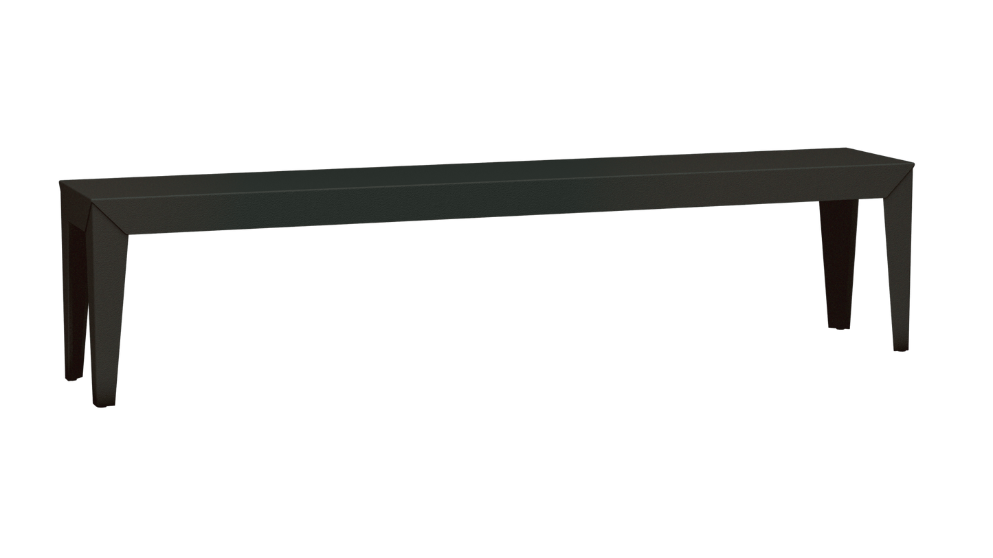 Banc rectangulaire en aluminium 195cm Zef - MATIERE GRISE - La Maison MilanaiseWinners 223Fuselés
