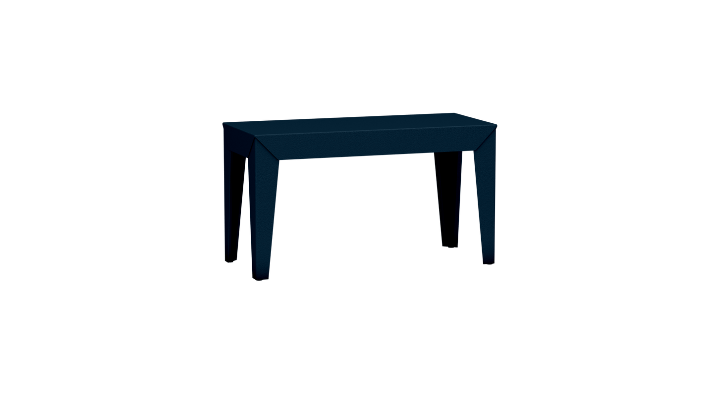 Banc rectangulaire en aluminium 80cm Zef - MATIERE GRISE - La Maison MilanaiseBANCZEF80INT - 16Denim 007Fuselés