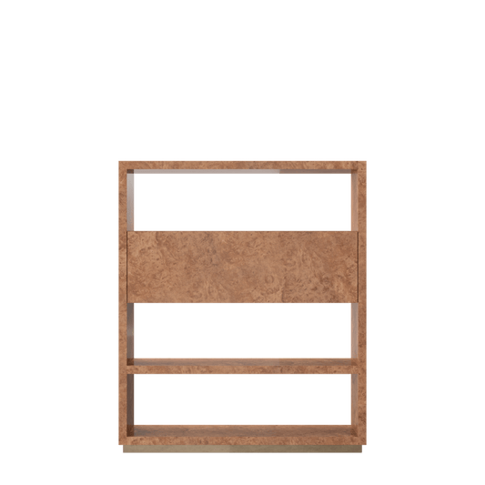Bibliothèque - Console NINA – Ligne épurée & caractère naturel en châtaignier - ULTRA MOBILI - La Maison MilanaiseLNRC150
