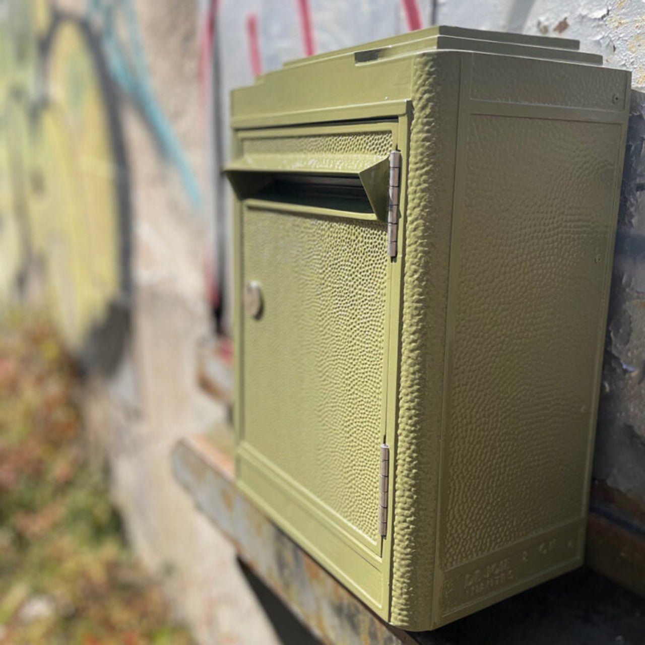 Boîte aux lettres modèle 1945 - LA BOITE JAUNE - La Maison MilanaiseRBAL45 - PM - 1Jaune