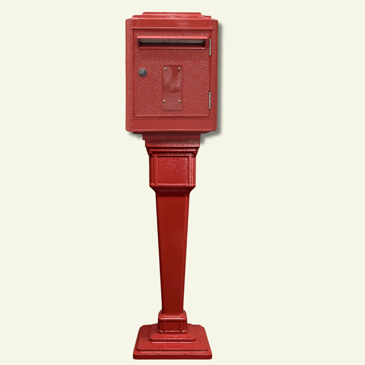 Boîte aux lettres modèle 1950 avec colonne - LA BOÎTE JAUNE - La Maison MilanaiseRCOL50 - GMCTERRATerracotta