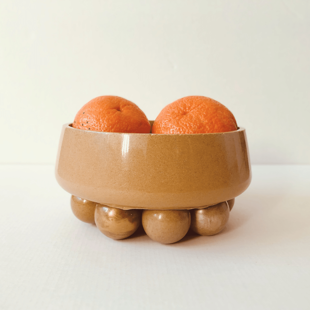 Bol en résine naturelle no.4 Bonbon - L'ÉCO MAISON DÉCORATION - La Maison MilanaiseLEMD202590