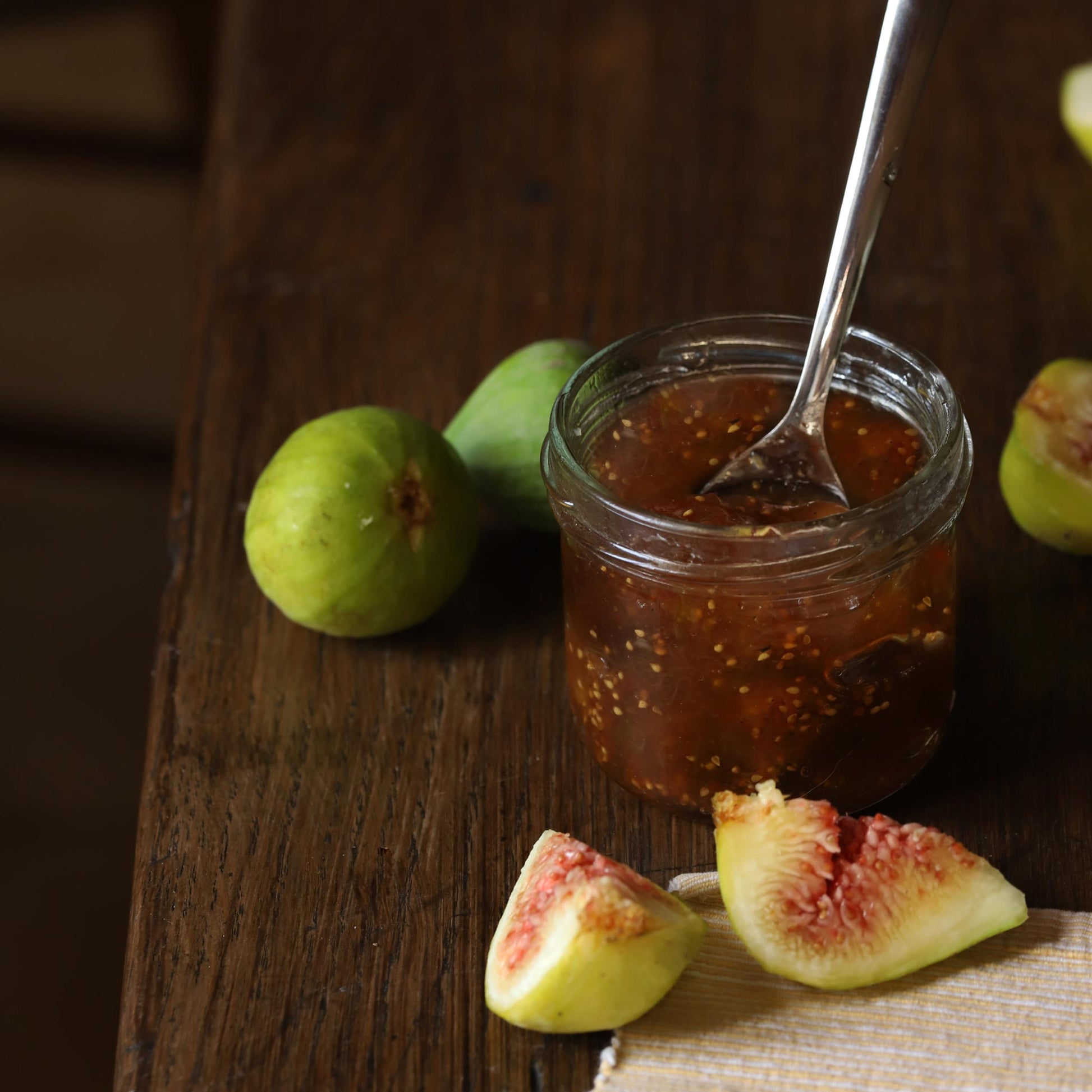 Bougie votive Fleurie – Confiture de figues - MAISON SEJOUR - La Maison MilanaiseVOTIVEFIGUE