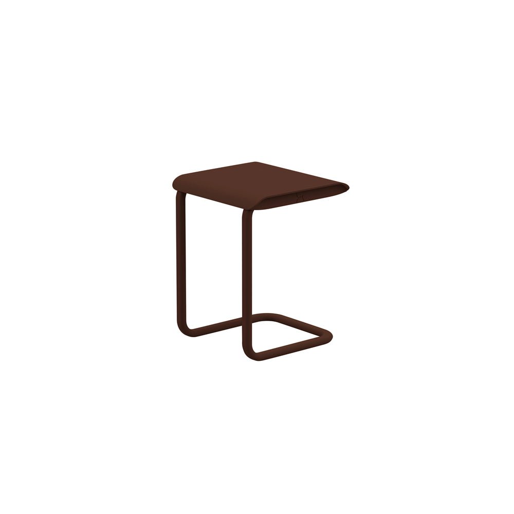 Bout de canapé carré en aluminium coloré - ALLURE D'AZUR - La Maison Milanaise582150A - 12Rouille
