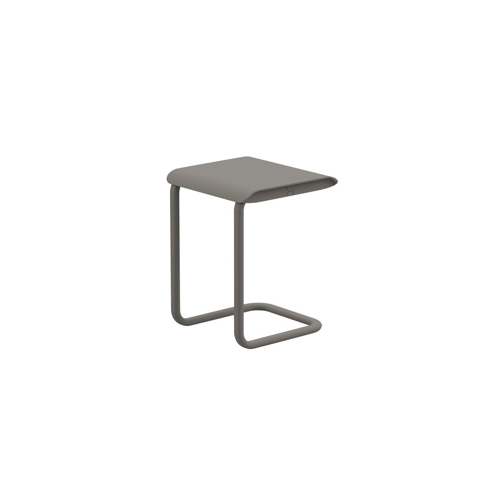 Bout de canapé carré en aluminium coloré - ALLURE D'AZUR - La Maison Milanaise582150A - 8Galet