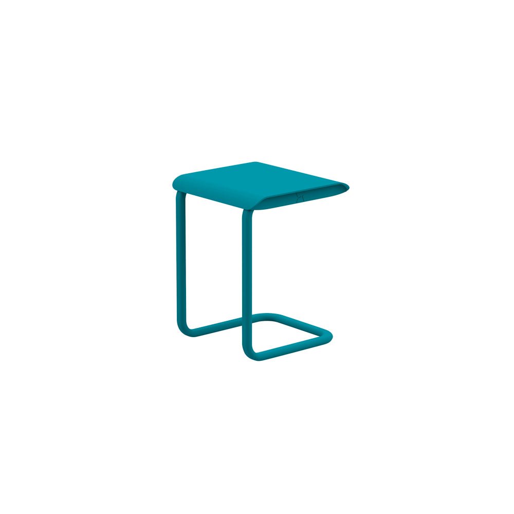 Bout de canapé carré en aluminium coloré - ALLURE D'AZUR - La Maison Milanaise582150A - 15Lagune